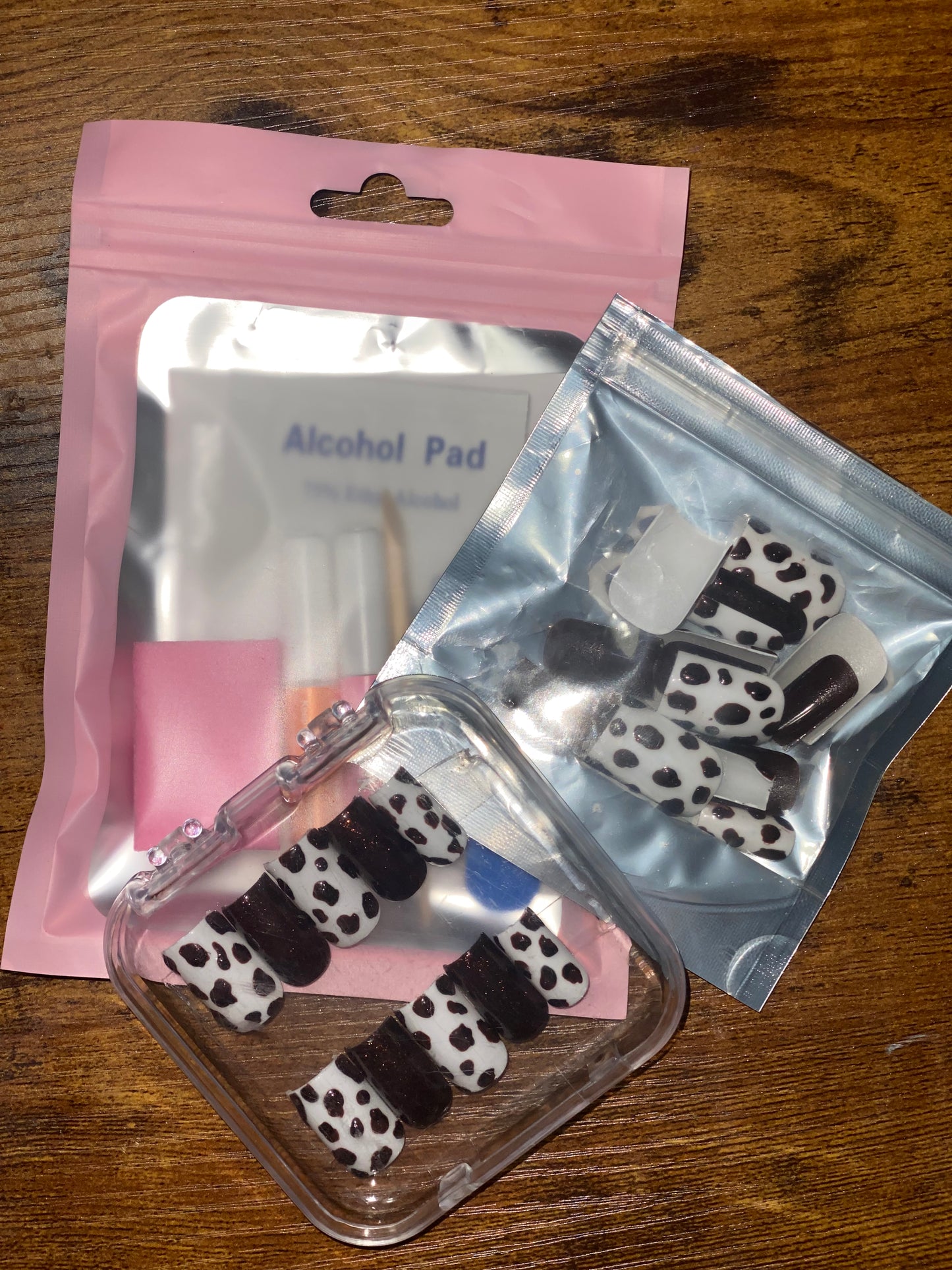 Medium square Cow print