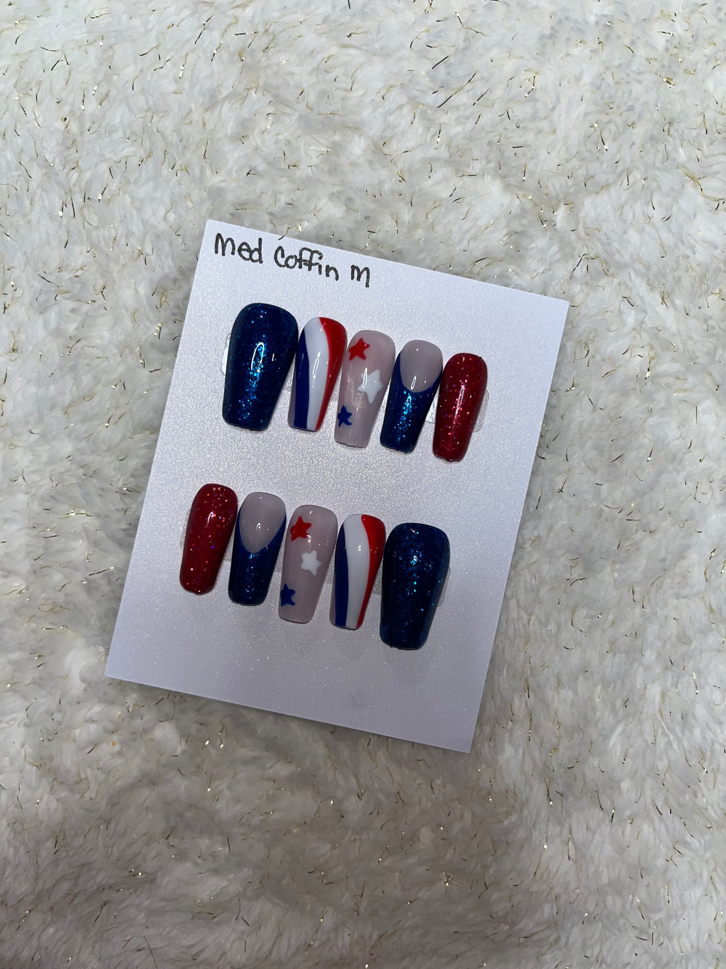 Red white and blue